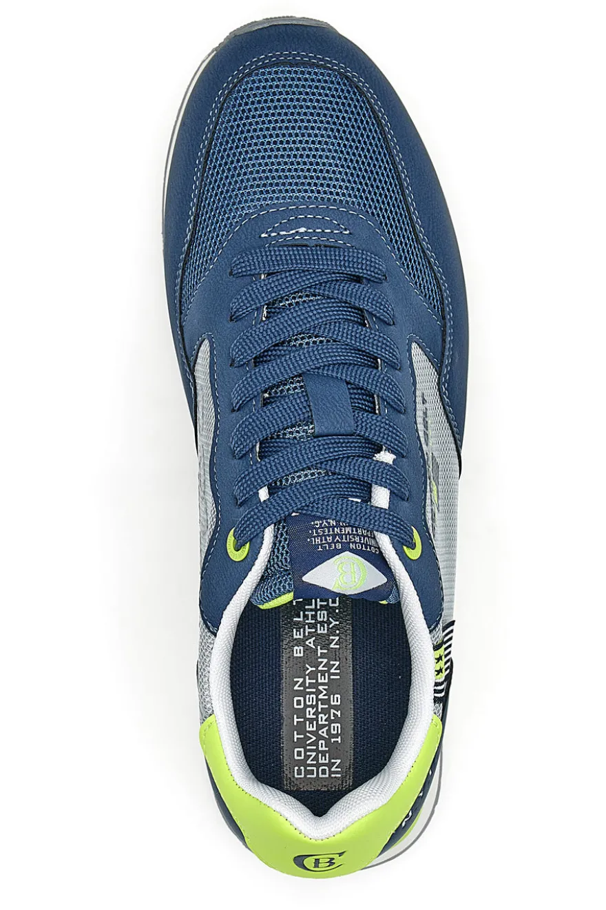 Sneakers Cotton Belt Carter Bicolor Blu
