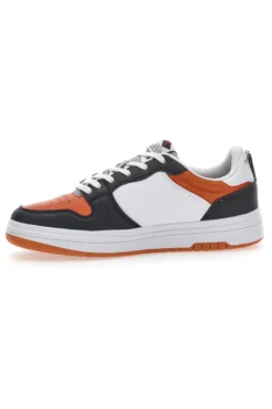 Sneakers Cotton Belt Funky Bicolor Arancio