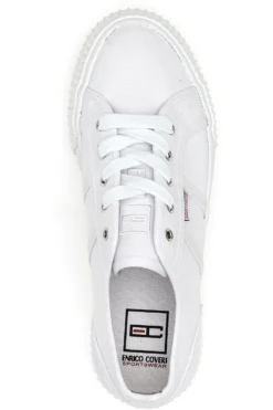 Sneakers Coveri California Canvas Bianche