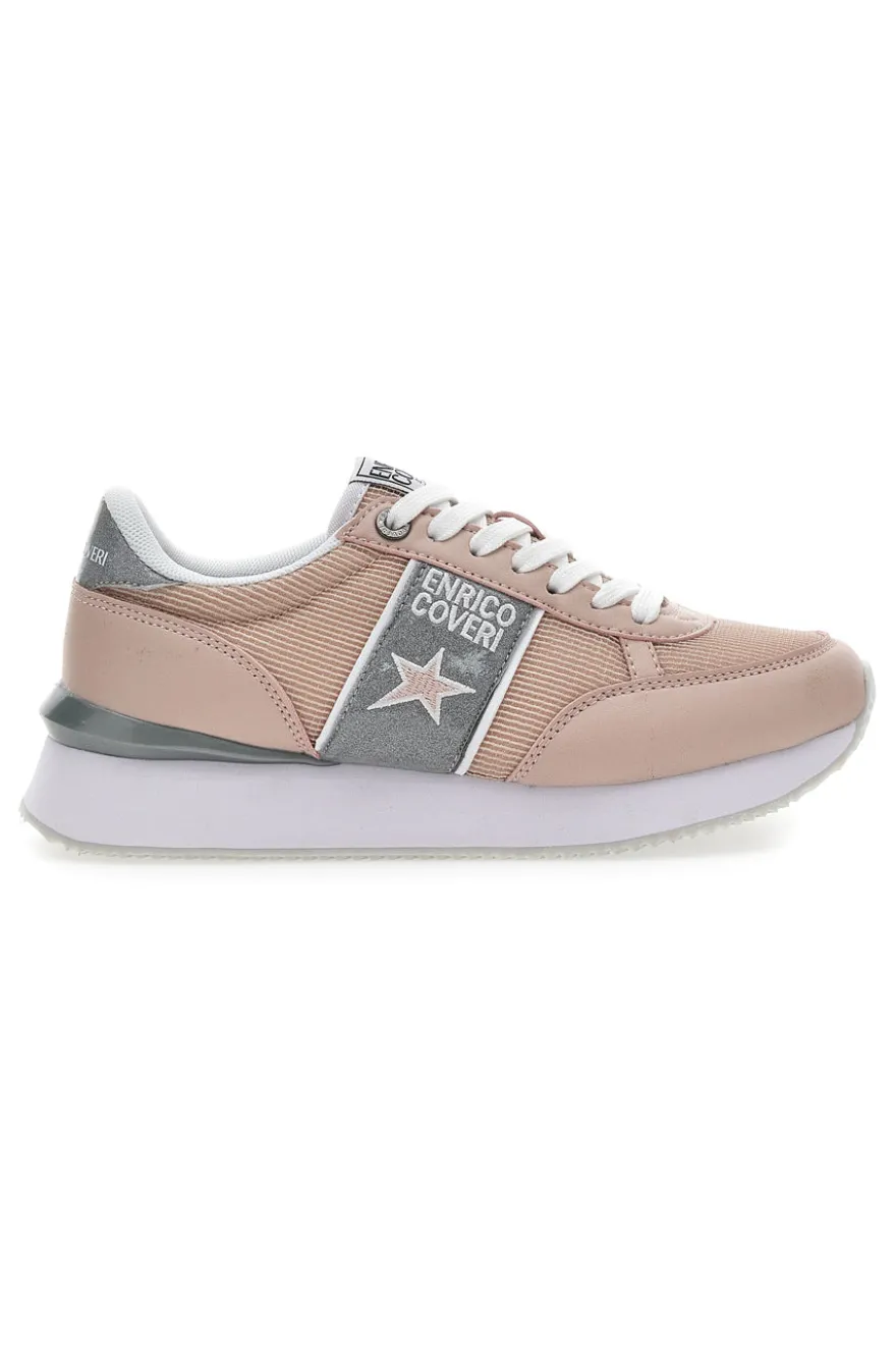 Sneakers Coveri Do-Run Mesh Rosa