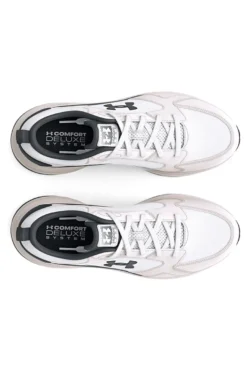 Sneakers da ginnastica uomo bianche in mesh Under Armour Charged Edge