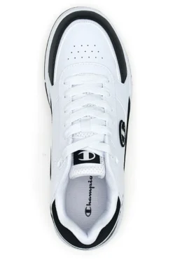 Sneakers da uomo bianche e nere basket style Champion RD18 Heritage Low