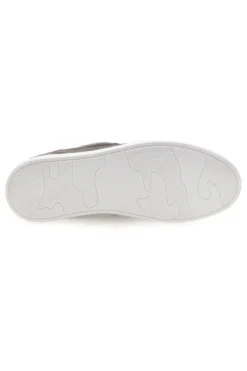 Sneakers da uomo grigio in pelle Ptr 3001