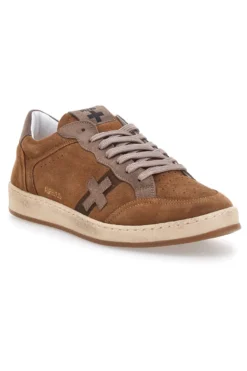 Sneakers da uomo marrone in pelle Pittarello Plus Aurelius