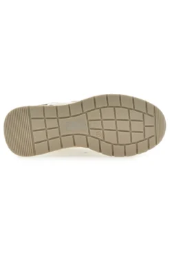 Sneakers Flatform Beige con Logo e Dettagli Dorati Laura Biagiotti 8917