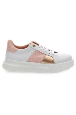 Sneakers Flatform Bianche Prima Riga 509161