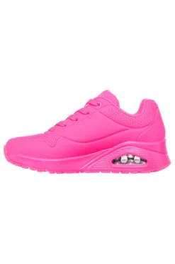 Sneakers Fuxia con Air-Cooled Memory Foam Skech-Air Skechers Uno - Night Shades