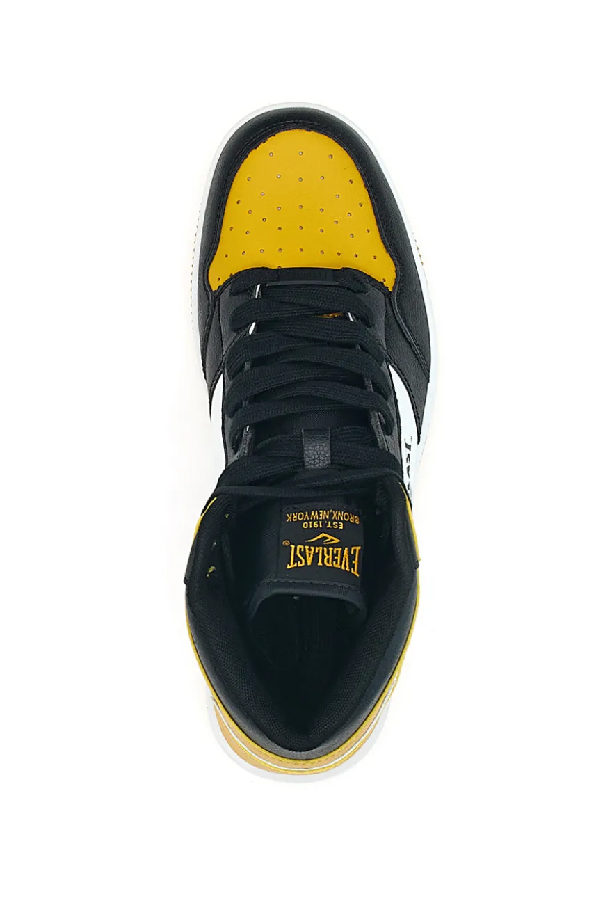 Sneakers Gialle e Nere Mid-Cut Everlast 716