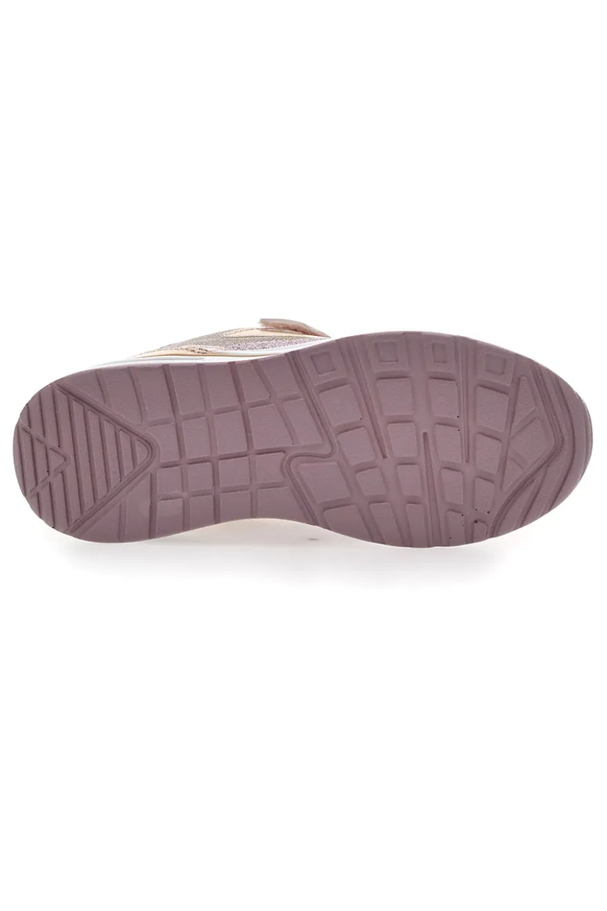 Sneakers Gold e Rosa Pitt Kids 23558
