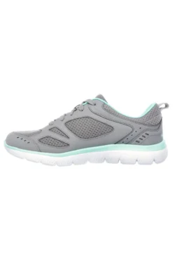 Sneakers Grigie Con Memory Foam SKECHERS Summits - Suited