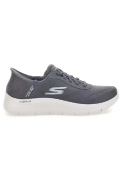 Sneakers Grigie Con Slip-Ins Skechers Go Walk Flex Smooth Motion