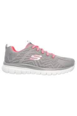 Sneakers Grigie da Donna Skechers Graceful Get Cobbected