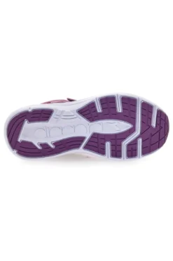 Sneakers grigie e fucsia sportive con strappo Diadora Snipe 3 JR