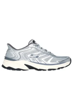 Sneakers grigie in mesh con Memory Foam Skechers Stamina Sport