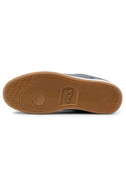 Sneakers grigie in suede con dettagli blu Fila FFM0437