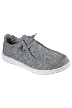 Sneakers Grigie Slip-On Con Goga Mat Arch Skechers Melson Chad