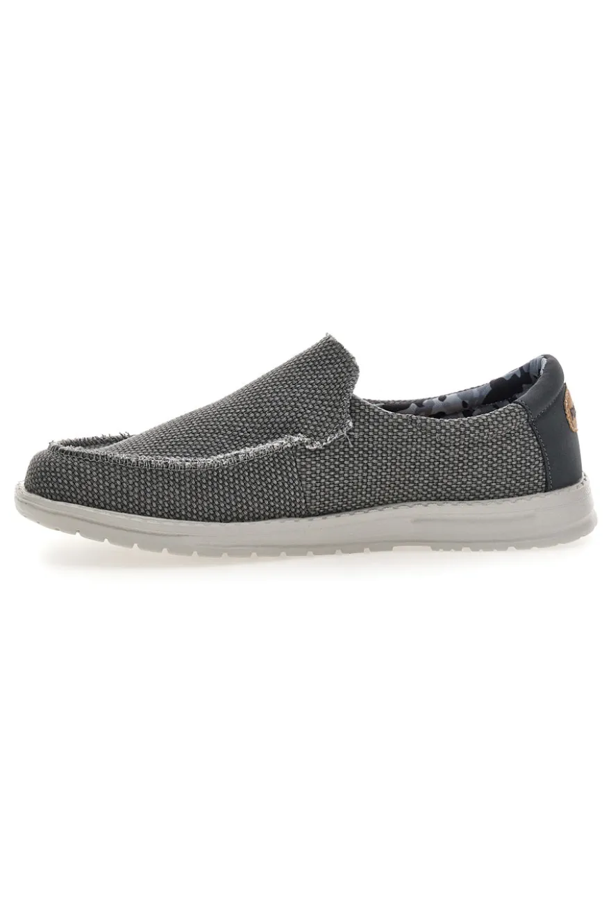 Sneakers grigie slip-on Route 66 RO41817
