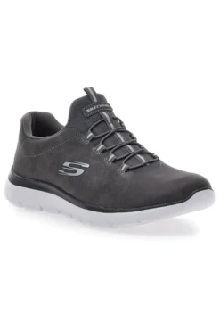 Sneakers Grigie Slip-on Skechers Summits-Itz Bazik