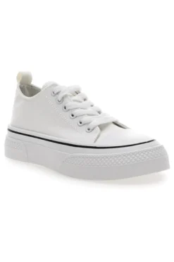Sneakers in Tela Bianche Cafè Cost 211