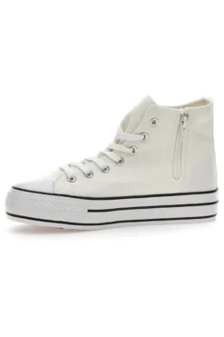 Sneakers In Tela Energy 102 Bianche