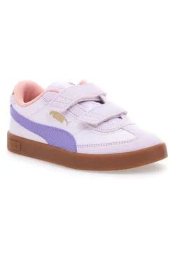 Sneakers lilla con doppio strappo suola in gomma Puma Club Era CV V PS