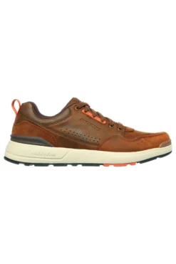 Sneakers marrone scuro in pelle Skechers Rozier Mancer