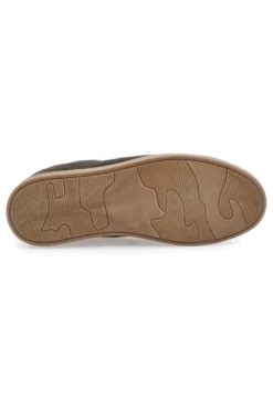 Sneakers marroni in camoscio con suola a contrasto Ptr 3021