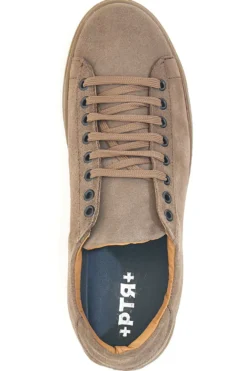 Sneakers marroni in suede Made in Italy PTR 3021