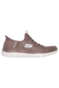 Sneakers marroni slip-on con Memory Foam Skechers SUMMITS UNKNOWN TRAIL