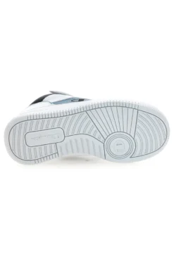 Sneakers mid bianche e blu con strappo Champion RD18 2 MID B PS
