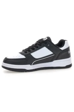 Sneakers mid bianche e nero con strappo Champion RD18 2 MID B PS
