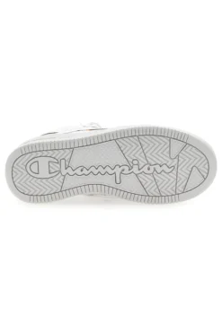 Sneakers Mid-Cut Champion Foul Play Plat Mid Animalier Bianche