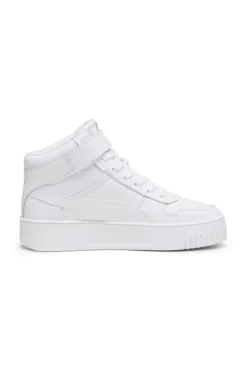 Sneakers Mid-Cut Puma Carina Street Mid Bianche