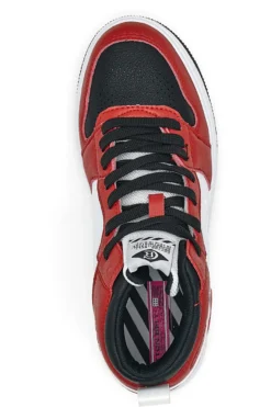 Sneakers Mid Cut Rosse Cotton Belt Kobe Tumble