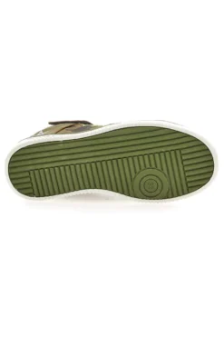 Sneakers Mid Cut Verde Militare Max Dillan