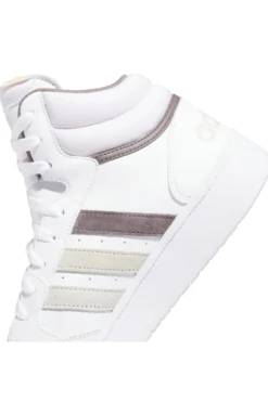Sneakers mid-cut weiße mit Schnürsenkeln Adidas HOOPS 3.0 MID