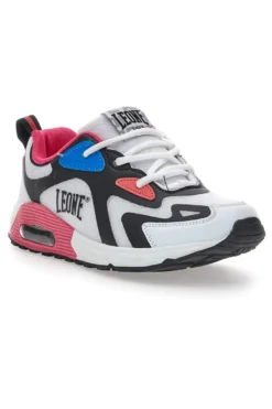 Sneakers Multicolor Con Logo Laterale Leone W0508