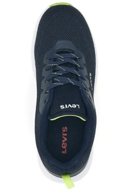 Sneakers Navy con Lacci e Suola Bianca LEVI'S 08000