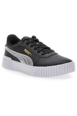 Sneakers Nere Casula con Lacci Puma Carina 2.0 Mettalic Shine