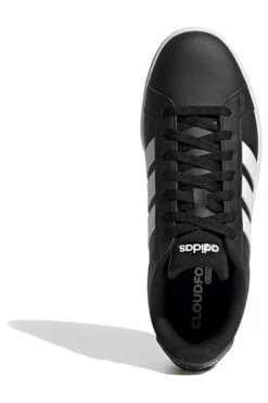 Sneakers nere con dettagli bianchi stile iconico Adidas Grand Court Base 3