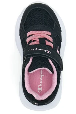 Sneakers nere con dettagli rosa e strappo Champion HRO G TD Low Cut Shoe