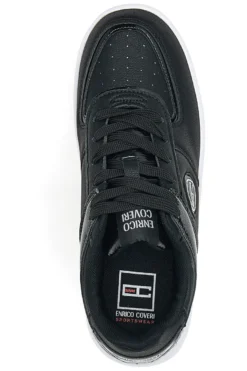 Sneakers Nere Con Flatform Coveri Amber Microfiber Metal