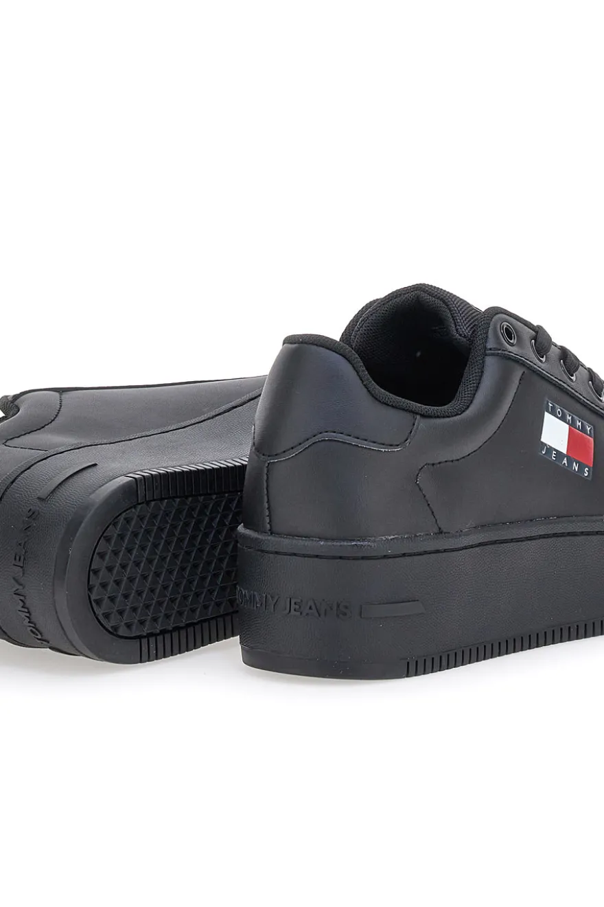 Sneakers Nere Con Flatform TOMMY HILFIGER FLATFORM ESS