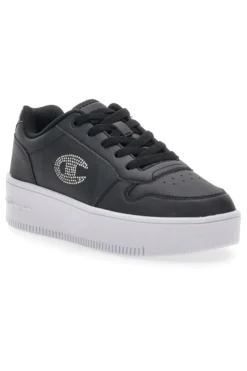 Sneakers Nere Con Platform Nero CHAMPION RD18 PLATFORM GLITTER G GS