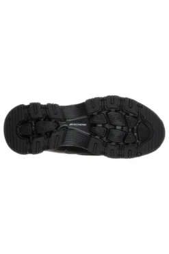 Sneakers Nere con Soletta Memory Foam Skechers Iconic