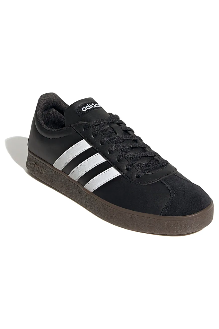 Sneakers nere con strisce bianche Adidas VL COURT BASE