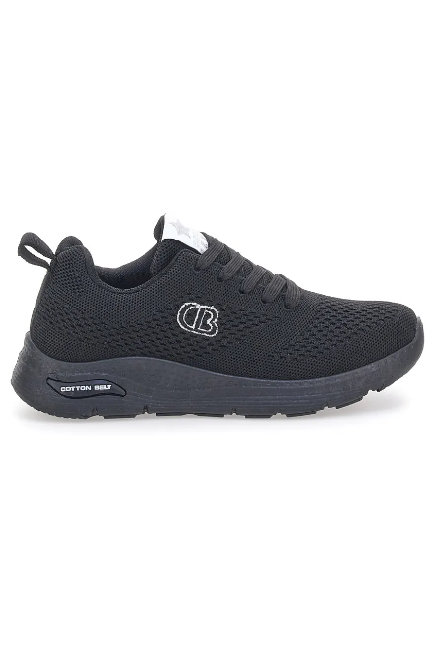 Sneakers Nere con Tomaia in Mesh COTTON BELT ELLIE