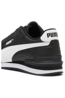Sneakers Nere con Tomaia in Pelle PUMA ST Runner v4 L