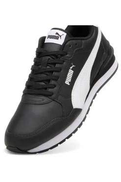 Sneakers Nere con Tomaia in Pelle PUMA ST Runner v4 L