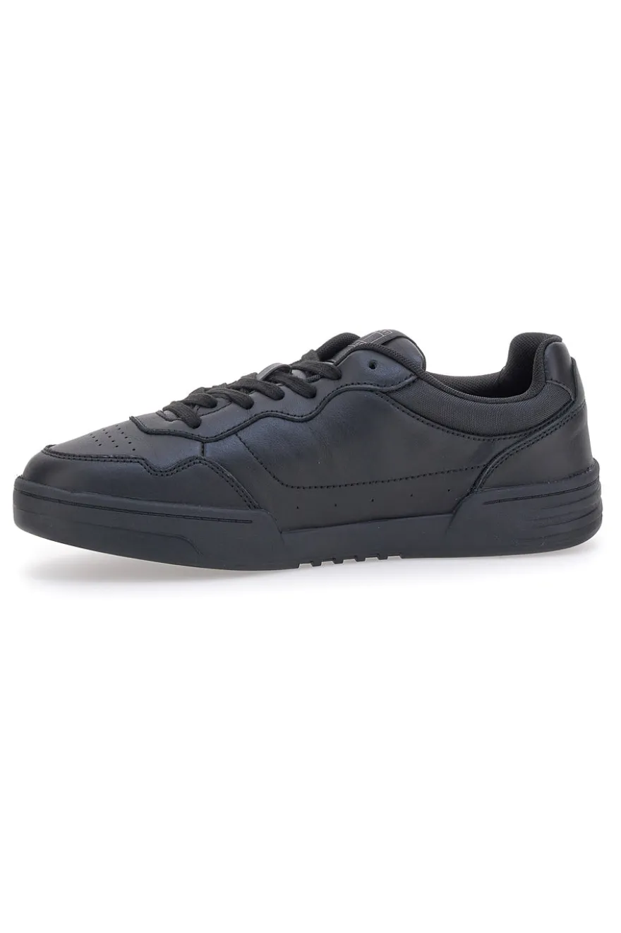 Sneakers Nere Con Tomaia In Pelle TOMMY JEANS CUPSOLE